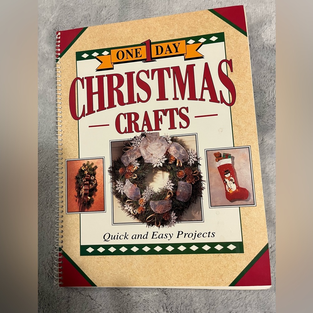 ***😀3 for $35./One Day Christmas Crafts book.